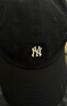 MLB帽子男女棒球帽秋夏時(shí)尚小LOGO軟頂鴨舌帽送禮3ACPB045N-50BKS 曬單實(shí)拍圖