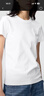 優(yōu)衣庫合作款/女裝圓領(lǐng)T恤/短袖正肩大師T素色483456 00 白色 S 曬單實(shí)拍圖