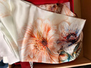 上海故事【升級加密30%】桑蠶絲真絲絲巾披肩禮盒送媽媽母親節生日禮物 曬單實(shí)拍圖