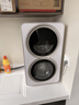 追覓【劉亦菲代言】雙黃蛋雙艙分區洗烘一體0.5KG+0.5KG滾筒雙桶洗衣機內衣襪子智投除菌 DWM01M30WACN 曬單實(shí)拍圖