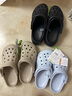 卡駱馳（CROCS）貝雅洞洞鞋男鞋女鞋輕便耐磨一腳蹬拖鞋休閑鞋百搭花園鞋|10126 礦物質(zhì)藍-4JQ 39 (240mm) 曬單實(shí)拍圖