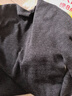 朗文斯?。↙.WEST）100%羊毛可機洗針織衫女2025冬季新款無(wú)縫一體毛衣打底衫 灰色（半高領(lǐng)深灰） L 曬單實(shí)拍圖