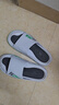回力運動(dòng)拖鞋男浴室內戶(hù)外減震防滑厚底涼拖鞋HL39651白黑色42-43碼 曬單實(shí)拍圖