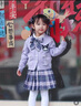 G.duck小黃鴨女童秋裝套裝學(xué)院套裙兒童jk套庫洛米百褶裙兩件套秋季衣服 庫洛米長(cháng)袖開(kāi)衫三件套 120 尺碼5~6歲【110-120cm】 曬單實(shí)拍圖