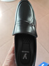 意爾康男鞋 男士皮鞋秋季新款商務(wù)正裝鞋牛皮英倫德比鞋上班黑色鞋子男 黑色 42 曬單實(shí)拍圖