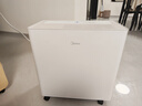 美的（Midea）54升小方物除濕機 100㎡家用回南天抽濕機干衣機 地下室泵壓上排水除濕器 支持?zhù)櫭芍锹?lián)CF54BS/DA 曬單實(shí)拍圖
