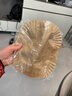 嶼柒汐空氣炸鍋紙燒烤烘焙紙方形吸油紙家用食物炸雞硅油紙薯條烤肉紙 加厚加大-加高邊緣【50張】 曬單實(shí)拍圖