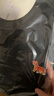 UR秋季新款男裝休閑趣味刺繡寬松短袖T恤UUY450004 黑色 S 曬單實(shí)拍圖