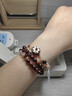 鳳凰涅磐小葉紫檀手鏈女款檀香手串佛珠平安串珠文玩首飾生日禮物女送母親 曬單實(shí)拍圖