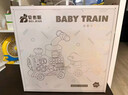 貝杰斯（BEI  JESS）嬰兒學(xué)步車(chē)小火車(chē)玩具0-1-3歲兒童學(xué)步手推車(chē)1一歲寶寶生日禮物送 旗艦版【治愈奶咖色】小火車(chē)坐騎+高定禮盒 防o型腿適合的車(chē)男女孩周歲禮物新年禮物2026火的玩具 曬單實(shí)拍圖