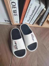 紅豆（Hodo）防臭拖鞋男士夏季2026新款室內家居厚底踩屎感耐磨eva外穿涼拖男 白橙【運動(dòng)耐磨】 41-42 【標準碼】 曬單實(shí)拍圖