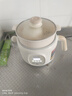 小質(zhì)2L電煮鍋可煮飯預約定時(shí)電熱蒸鍋小電鍋電飯煲宿舍泡面火鍋電腦控制多功能鍋DZG09DT  曬單實(shí)拍圖