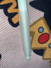 得力（deli）漸變色熱可擦中性筆按動(dòng)替芯晶藍黑色筆芯0.5mm大容量魔力易摩磨擦簽字筆小學(xué)生專(zhuān)用學(xué)習用品文具 【云觸感軟握】晶藍1支 曬單實(shí)拍圖