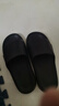 稻草人拖鞋男EVA居家用洗澡防滑浴室內戶(hù)外穿情侶厚底靜音女涼拖黑42-43 曬單實(shí)拍圖