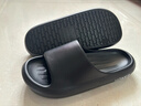 潔麗雅踩屎感涼拖鞋男士夏季2026新款室內防滑防臭情侶居家用厚底拖鞋女 星夜黑 42-43 【適合41-42】 曬單實(shí)拍圖