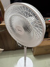 美的（Midea）【颶風(fēng)節能】七葉柔風(fēng)立式電風(fēng)扇/家用輕音落地扇/臺式小型風(fēng)扇/大風(fēng)力遙控定時(shí)搖頭風(fēng)扇 SAH35BSJ 曬單實(shí)拍圖