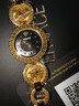 范思哲（VERSACE）瑞士手表女士小金表手鏈石英表生日禮物送女友VEWCA0624-28MM 曬單實(shí)拍圖