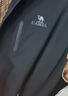 駱駝（CAMEL）三防沖鋒衣戶(hù)外登山服防風(fēng)防水防污三合一運動(dòng)外套 AD12263514X抓絨內膽幻影黑男女 L 曬單實(shí)拍圖