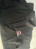印多米 夏季工作服定制t恤工衣定做POLO短袖衣服印字logo文化衫訂做工裝 純棉款：黑色 L 曬單實(shí)拍圖