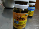 Ddrops滴卓思維生素d3+ad滴劑400iu套裝0-1歲新初生嬰幼兒童 ad*1 d3*1 曬單實(shí)拍圖