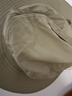 駱駝（CAMEL）漁夫帽男女夏季薄款大頭圍防曬遮陽(yáng)太陽(yáng)帽子大帽檐遮臉大沿帽 曬單實(shí)拍圖