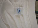 重磅純棉短袖t恤男高檔純色印花休閑基礎款內搭半袖打底衫 白色 XL  140-155斤 曬單實(shí)拍圖