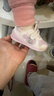 基諾浦寶寶學(xué)步鞋春秋款0-1歲童鞋軟底男寶女童嬰幼兒鞋GB2397/2397A GB2397A白色/淡紫 20 125mm 適合腳長(cháng)125-129mm 曬單實(shí)拍圖
