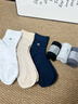 夢(mèng)特嬌襪子男士夏季100%純棉薄款網(wǎng)眼透氣吸汗中筒襪抗菌防臭夏天商務(wù)襪 曬單實(shí)拍圖