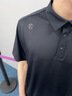 Rapido【新品】RAPIDO睿必度26年春男士ONLINE時(shí)尚運動(dòng)短袖POLO衫靂霹道 黑色 XL 180/96A 曬單實(shí)拍圖