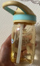 樂(lè )扣樂(lè )扣（LOCK&LOCK）手拎兒童吸管杯學(xué)生塑料水杯戶(hù)外便攜運動(dòng)杯tritan材質(zhì) 黃色400ml 曬單實(shí)拍圖