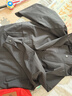 太平鳥(niǎo)男裝夾克工裝戶(hù)外立領(lǐng)拼接寬松茄克男士外套 黑色 第一批 M 曬單實(shí)拍圖