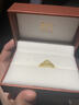 周生生足金愛(ài)情密語(yǔ)皇冠黃金戒指開(kāi)口戒金飾品90227R計價(jià)3克 曬單實(shí)拍圖