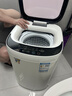 小鴨小黃鴨系列嬰兒洗衣機烘干一體迷你高溫煮洗全自動(dòng)洗衣機寶寶兒童專(zhuān)用小型兒童帶烘干 4.5KG白【潔凈升級+抗菌波輪 】終生維修 波輪 【全自動(dòng)洗脫一體】 曬單實(shí)拍圖