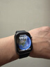 Apple/蘋(píng)果 Watch S11 智能手表GPS款46毫米深空灰色鋁金屬表殼黑色運動(dòng)型表帶M/L MEVP4CH/B 曬單實(shí)拍圖