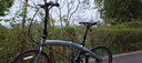 大行（DAHON）P10折疊自行車(chē)20英寸10速鋁合金成人通勤V剎 PAA003 消光灰藍 曬單實(shí)拍圖