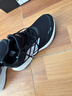 阿迪達斯（adidas）男鞋跑步鞋春夏戶(hù)外休閑防滑運動(dòng)鞋 一號黑/亮白/深麻灰 41 曬單實(shí)拍圖