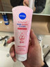 妮維雅（NIVEA）溫和滋潤洗面奶晶純煥亮泡沫潔面乳150g加量裝禮物送女生 曬單實(shí)拍圖