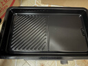 法詩(shī)緹（Fastee）烤肉鍋電烤盤(pán) 家用0氟全金屬機身無(wú)濃煙電燒烤爐烤肉盤(pán) 煎牛排專(zhuān)用鍋不粘烤魚(yú)盤(pán) FST-49C 曬單實(shí)拍圖