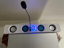 賽達SADA音響帶麥克風(fēng)語(yǔ)音電腦音箱家用室內臺式機桌面低音炮有源有線(xiàn)長(cháng)條筆記本2.0小喇叭揚聲器V16 曬單實(shí)拍圖