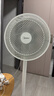 美的（Midea）電風(fēng)扇 家用七葉立式落地扇宿舍臥室輕音節能搖頭桌面小風(fēng)扇大風(fēng)力空氣循環(huán)風(fēng)扇 SAF30AC  曬單實(shí)拍圖