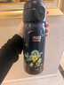 蘇泊爾（SUPOR）智能指紋杯解鎖密碼兒童保溫杯學(xué)生316L吸管水杯子550mL銀河星軌 曬單實(shí)拍圖