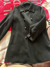 尚都比拉100%羊毛大衣女冬季雙排扣雙面呢腰帶燈籠袖毛呢外套 曬單實(shí)拍圖