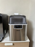 惠康Hicon制冰機家用商用擺攤全自動(dòng)冰塊機30/35kg大容量酒吧冰塊奶茶店全自動(dòng)制冰機方塊制冰器 【手動(dòng)加水】液態(tài)金屬銀-日產(chǎn)30KG-可定時(shí) 曬單實(shí)拍圖