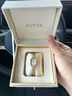 飛亞達（FIYTA）“小金表”圓珠鏈貝母盤(pán)復古時(shí)尚女表 生日節日送女友禮物 曬單實(shí)拍圖