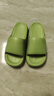 利達妮（TZLDN）踩屎感拖鞋女士2026新款夏季外穿防滑防臭室內居家用厚底涼拖鞋男 綠色 38-39 【適合37-38】 曬單實(shí)拍圖