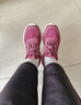 足力健老人鞋【孝敬爸媽】中老年輕便休閑散步鞋2431380J 女 酒紅 38 曬單實(shí)拍圖