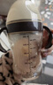 世喜吸管奶瓶1-3歲直飲杯嬰兒ppsu一12個(gè)月以上寶寶300ml帶重力球手柄 曬單實(shí)拍圖