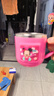 迪士尼（Disney）牛奶杯兒童水杯幼兒園學(xué)飲杯刻度訓練喝水直飲男女孩家用MY6020N 曬單實(shí)拍圖