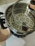 蘇泊爾（SUPOR）不銹鋼電蒸鍋 家用多功能電煮鍋  蒸包子蒸魚(yú)電熱鍋 燉蒸煮一體鍋電火鍋 15L多用途鍋 ZN32YK12 曬單實(shí)拍圖