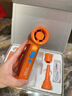 向物（SOTHING）暴力渦輪風(fēng)扇吸吹一體高速超大風(fēng)力多功能車(chē)載小風(fēng)扇戶(hù)外便攜手持風(fēng)扇吹塵吹灰小電扇 激光橙【吹吸兩用丨100檔暴風(fēng)丨8000毫安】 曬單實(shí)拍圖